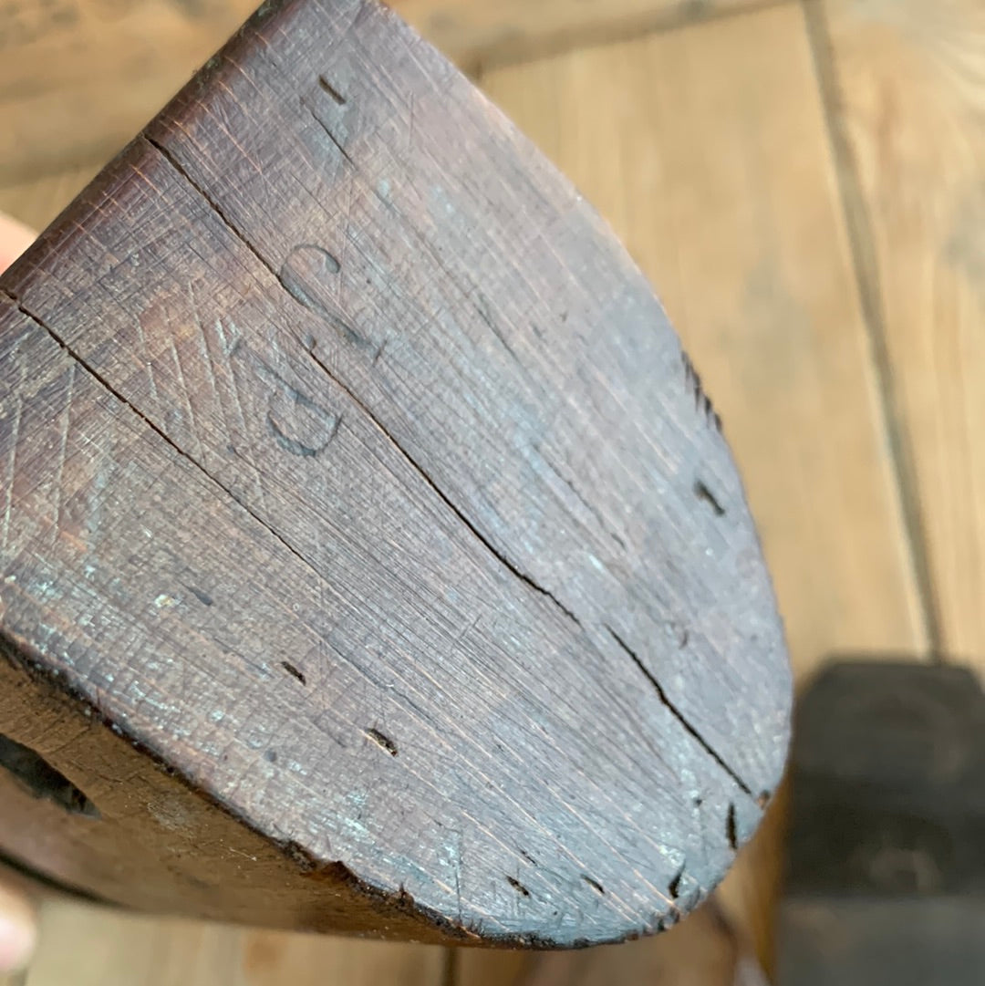 SOLD Y189 Antique FRENCH COOPERS Hollowing PLANE