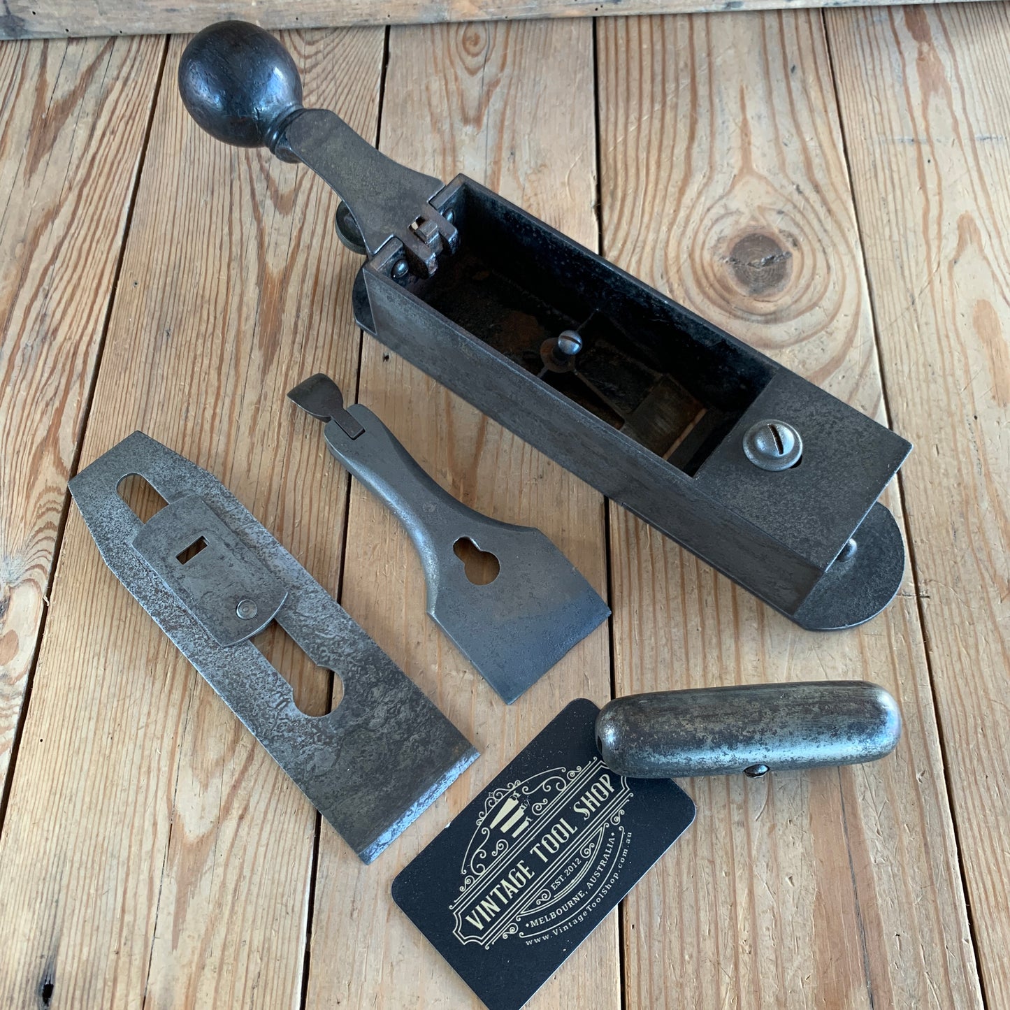 SOLD PL71 Vintage RARE! STANLEY USA No.9 CABINET MAKERS BLOCK PLANE