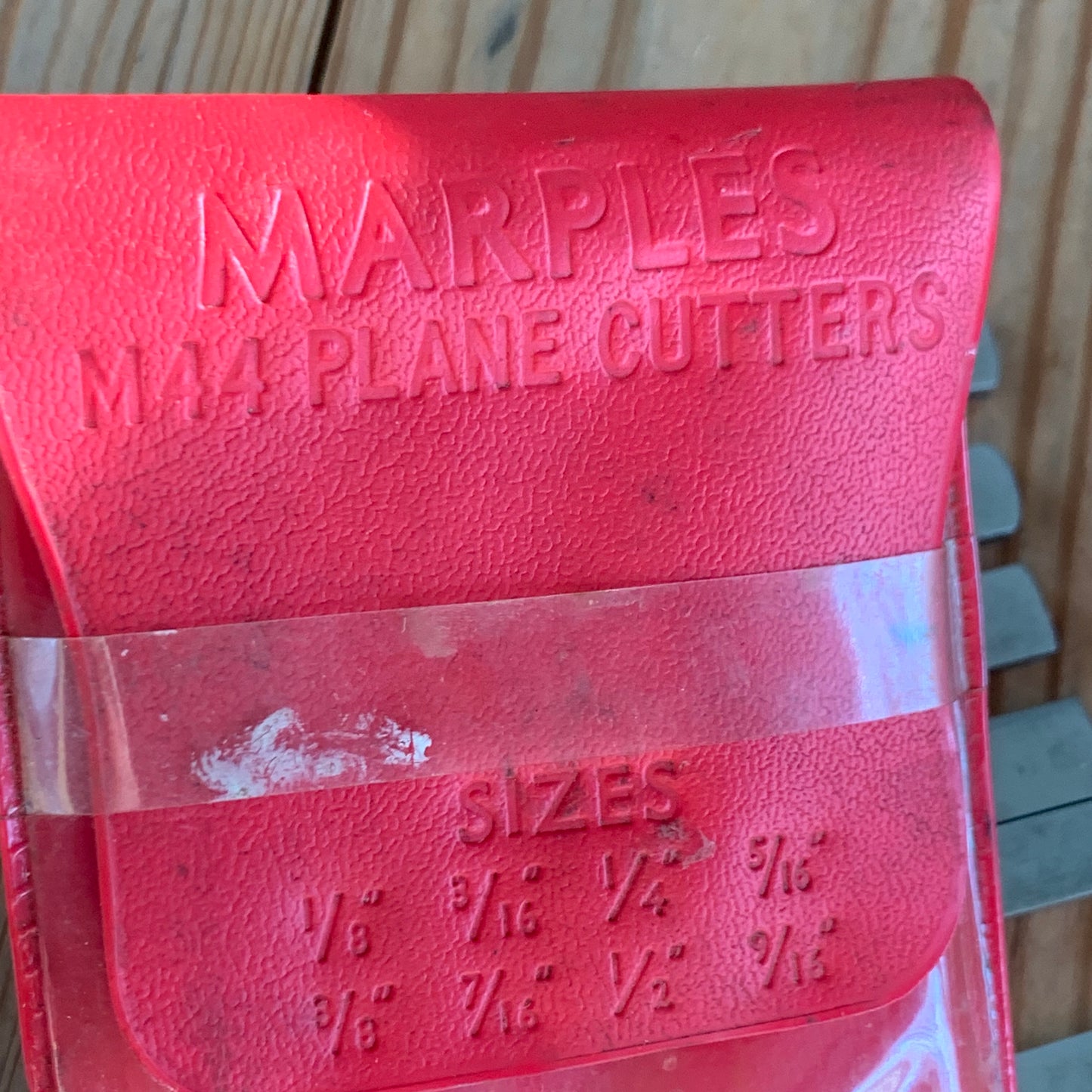 SOLD H283 Vintage MARPLES England No.M44 PLOUGH plane IOB