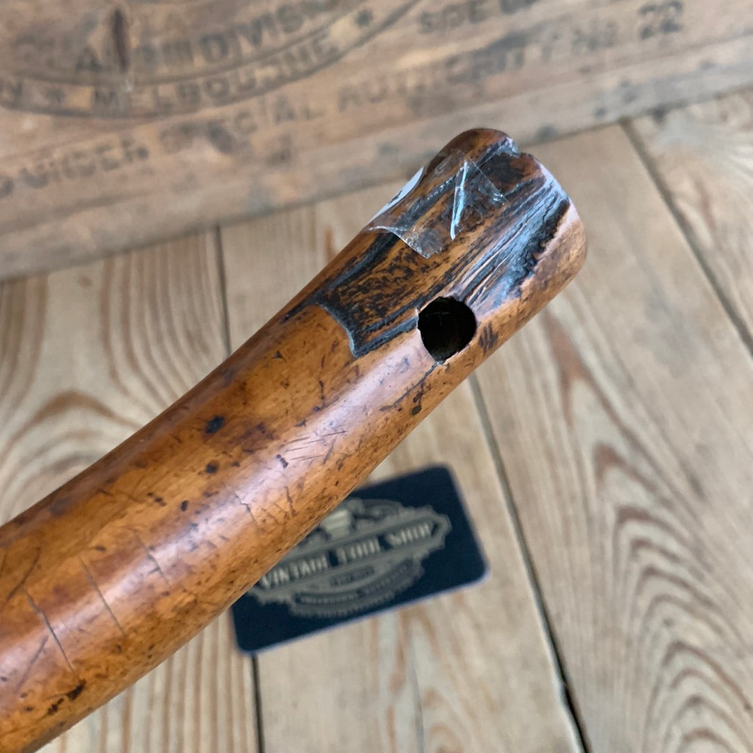 SOLD D918 Vintage BOXWOOD Lead DRESSING STICK plumbers mallet