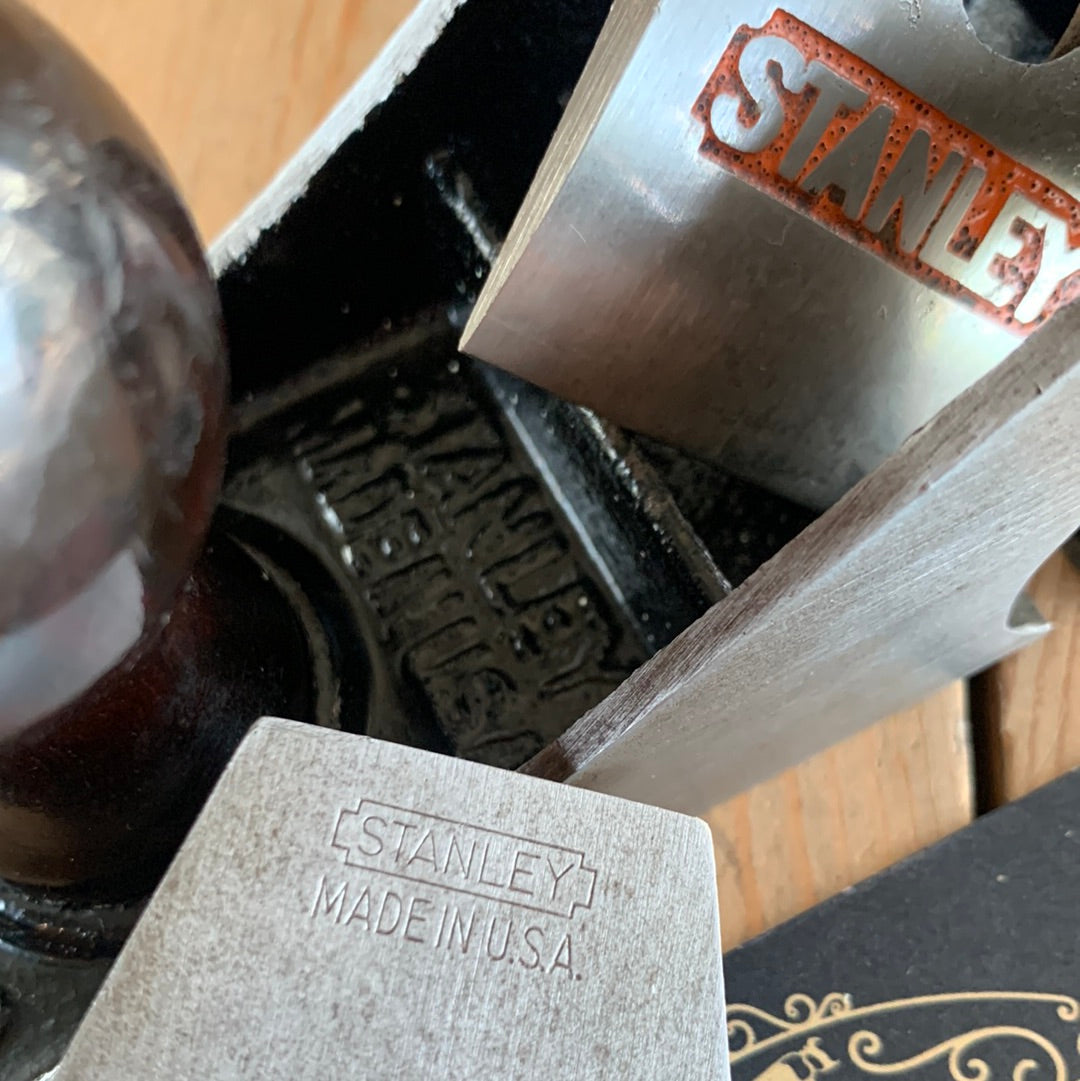 SOLD H225 Vintage STANLEY USA No.10 jack PLANE with Rosewood handles