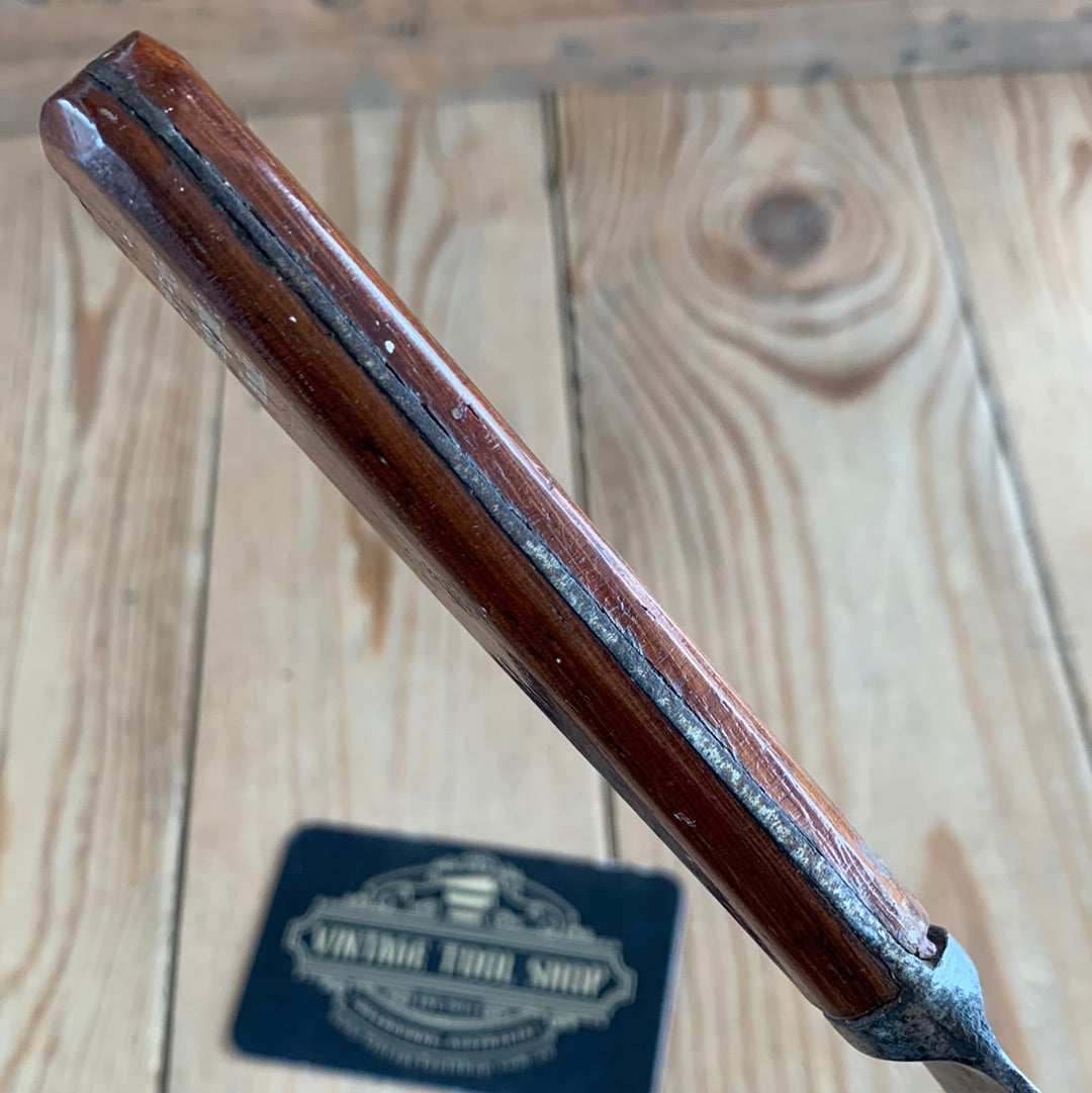 T4694 Vintage Sheffield made 3” STRIPPING KNIFE spring STEEL SPATULA  Scraper with Rosewood handle