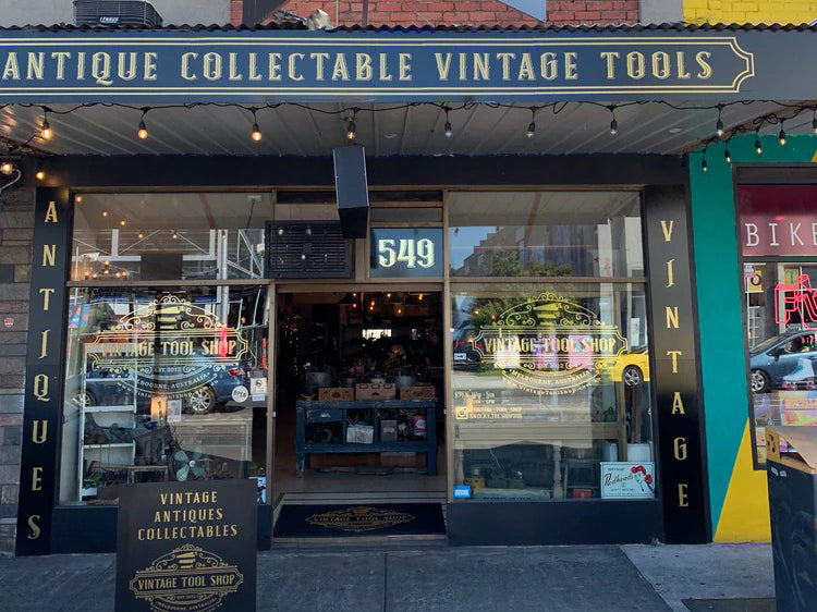 Vintage Tool Shop antique tools hand shop Northcote Melbourne Victoria Australia