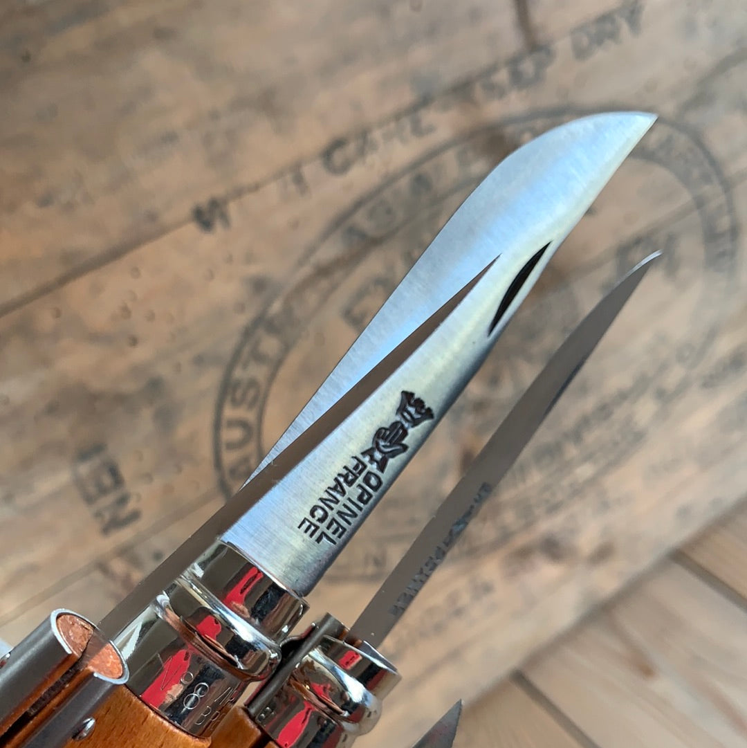 SOLD Set of 4 French OPINEL No. 3, 5, 6 & 8 pocket KNIVES Knife T8980