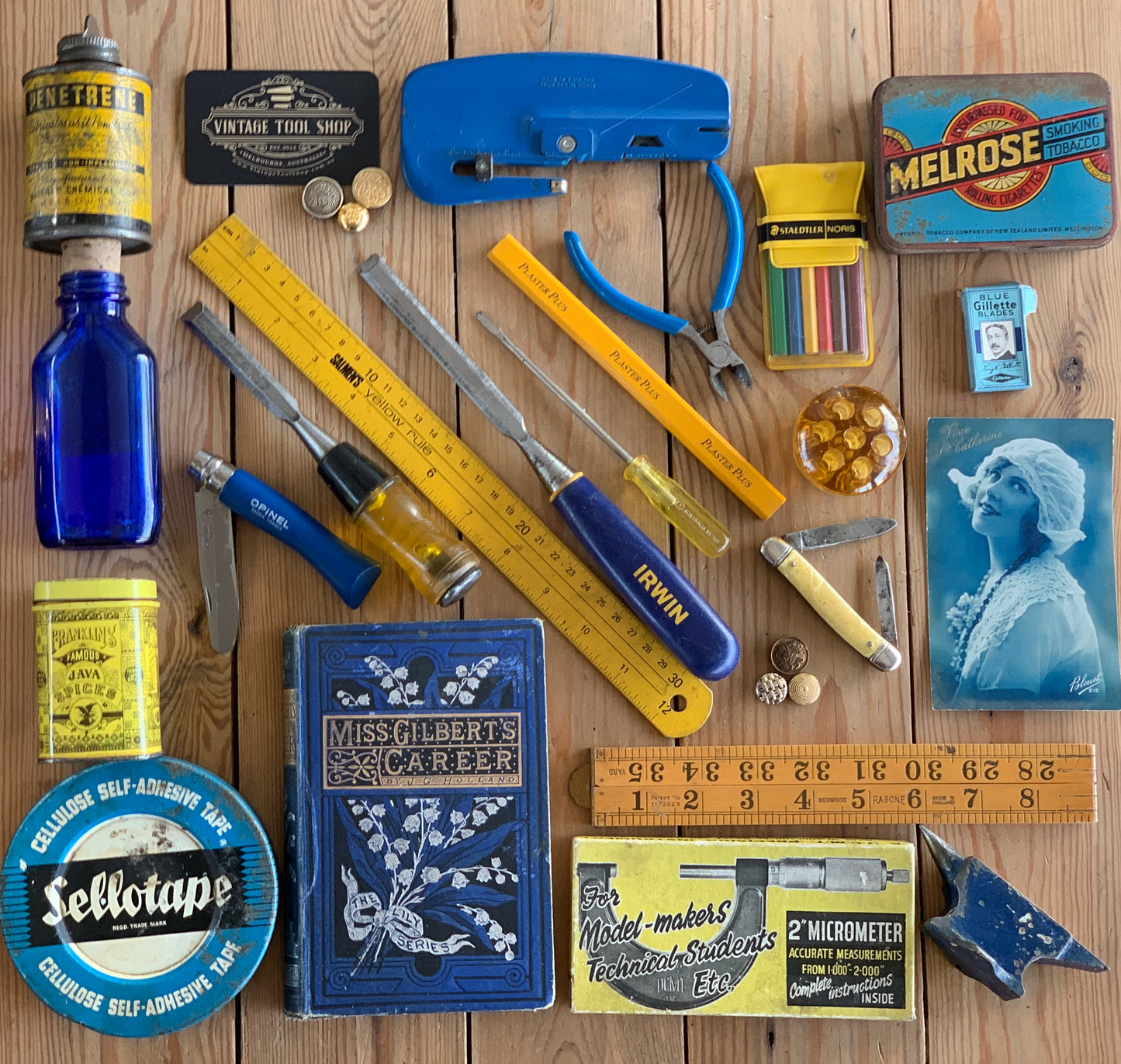 More beautiful antique & vintage TOOLS available in our VINTAGE TOOL SHOP