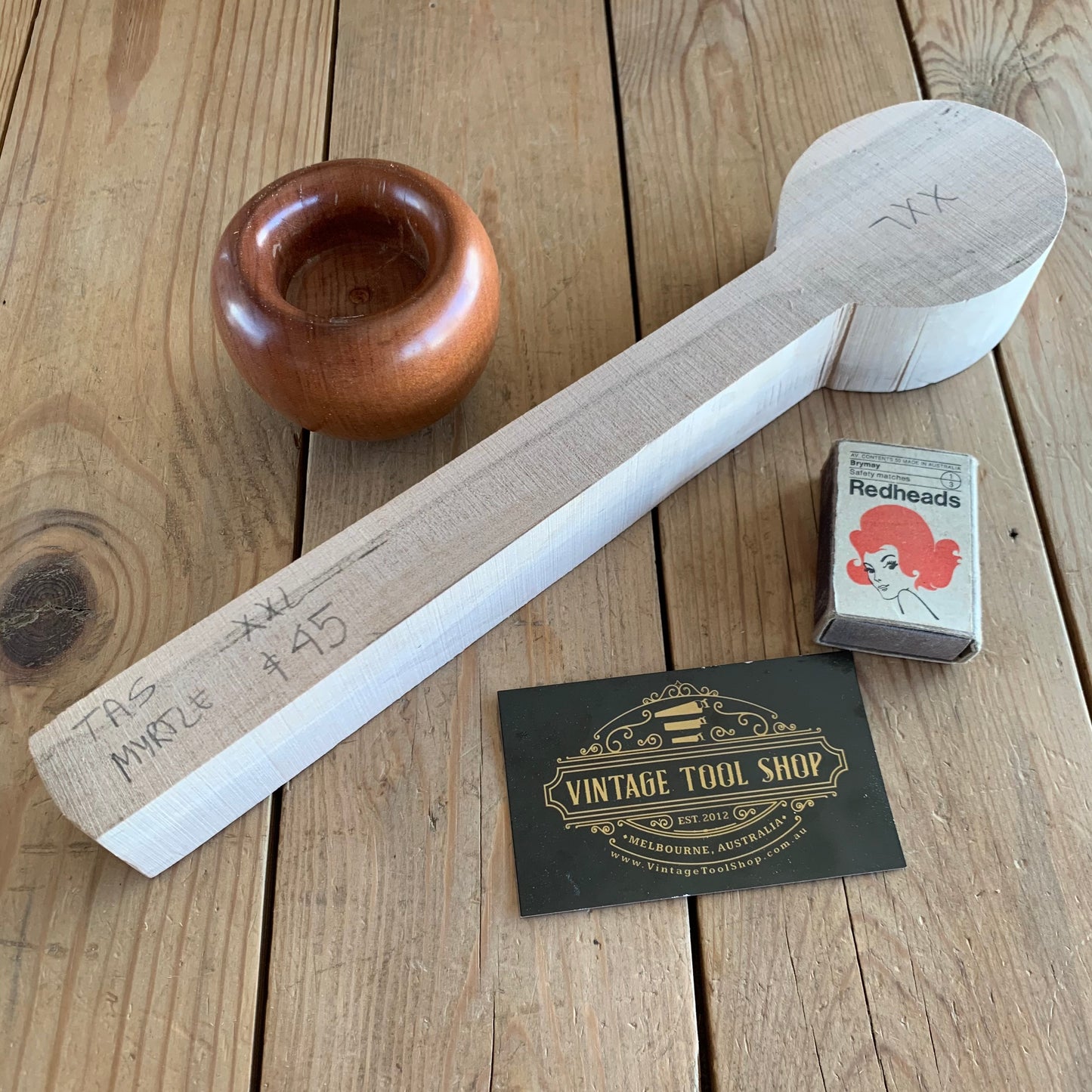 NEW! 1x MYRTLE BEECH whittling SPOON carving BLANK