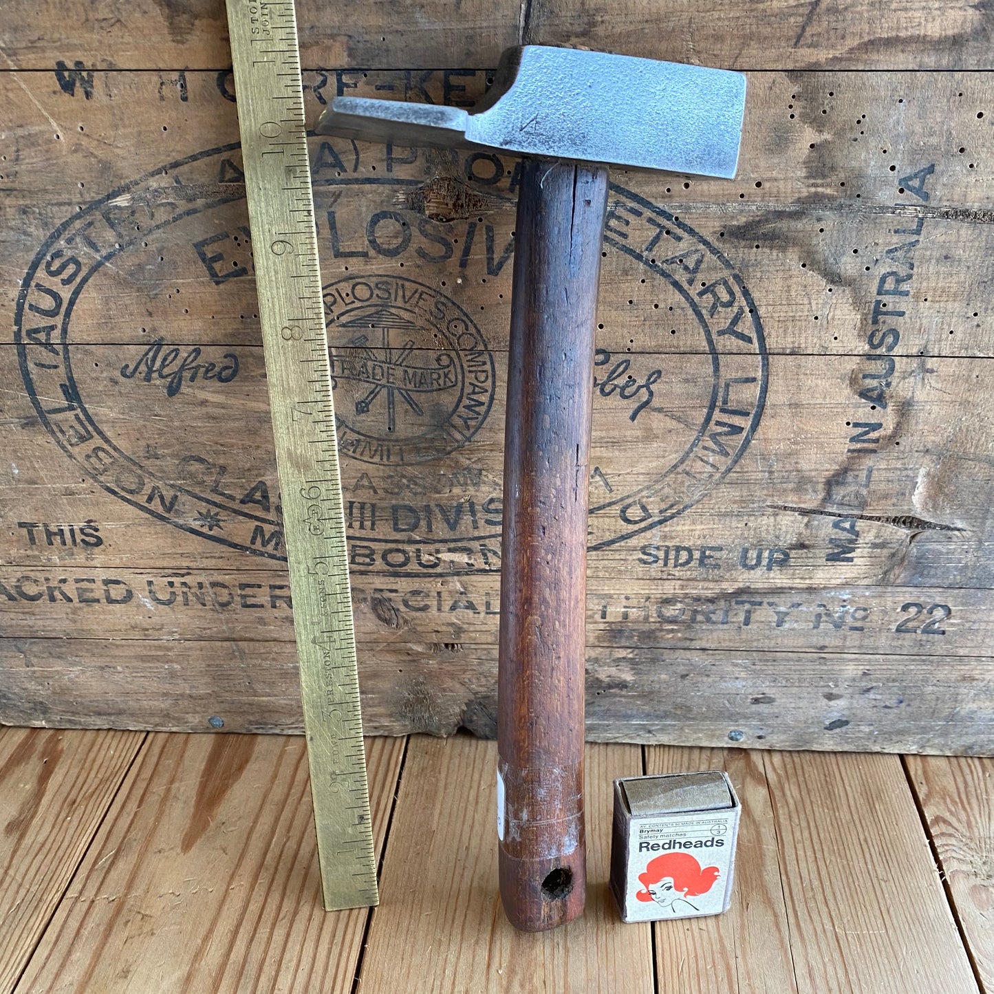 SOLD Antique rare FRENCH Peugeot Freres VENEER HAMMER T5518