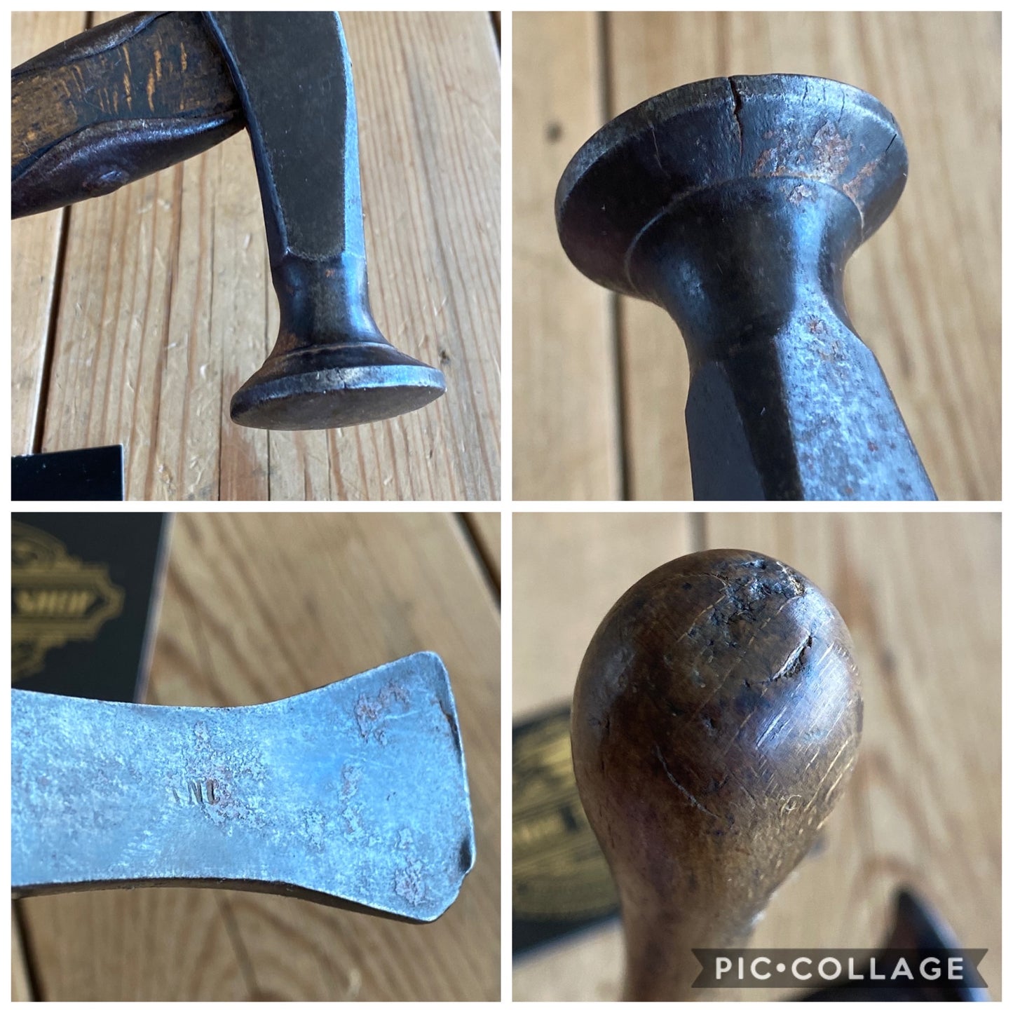 SOLD Antique FRENCH Cobblers HAMMER Napoleons Hat Y413