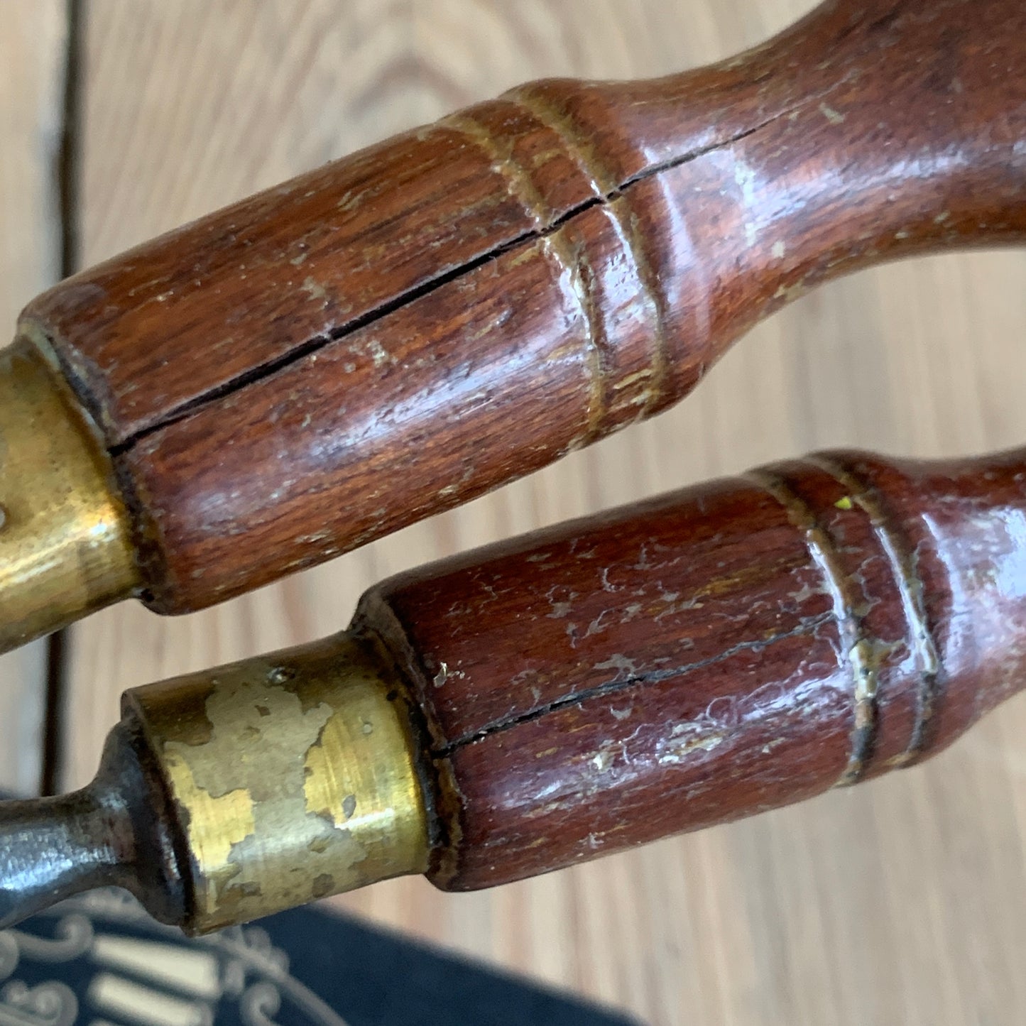 SOLD D509 Vintage set of 6 MARPLES England No.152 Carving CHISELS in box