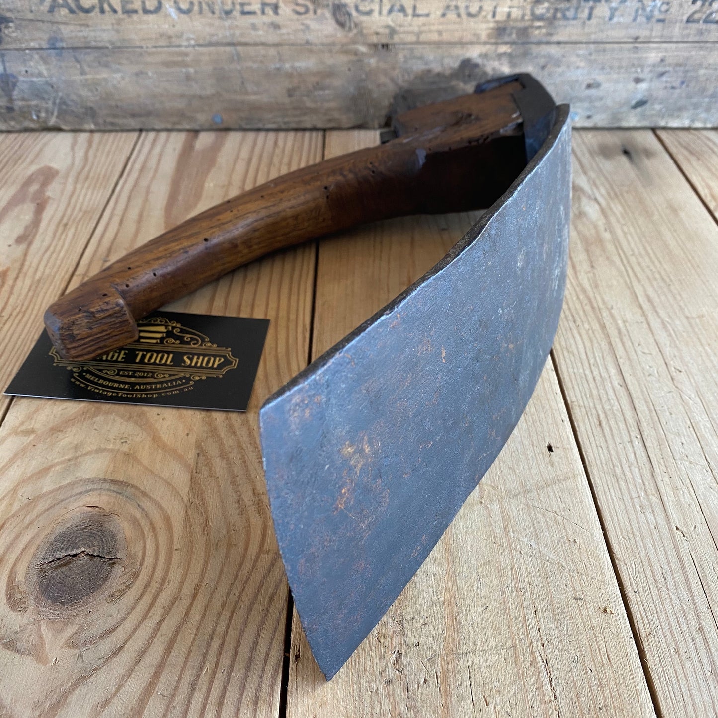 SOLD Antique unusual French ADZE Y234