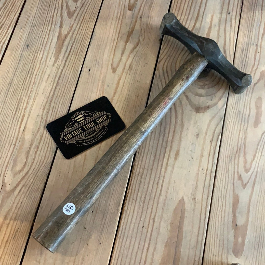 SOLD T9291 Vintage PLANISHING metalworking HAMMER