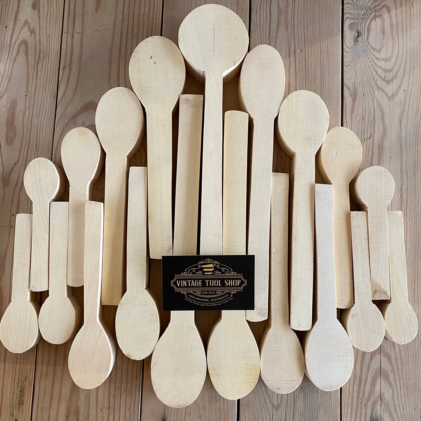 NEW! 1x MINI Tasmanian HUON PINE whittling SPOON carving BLANK