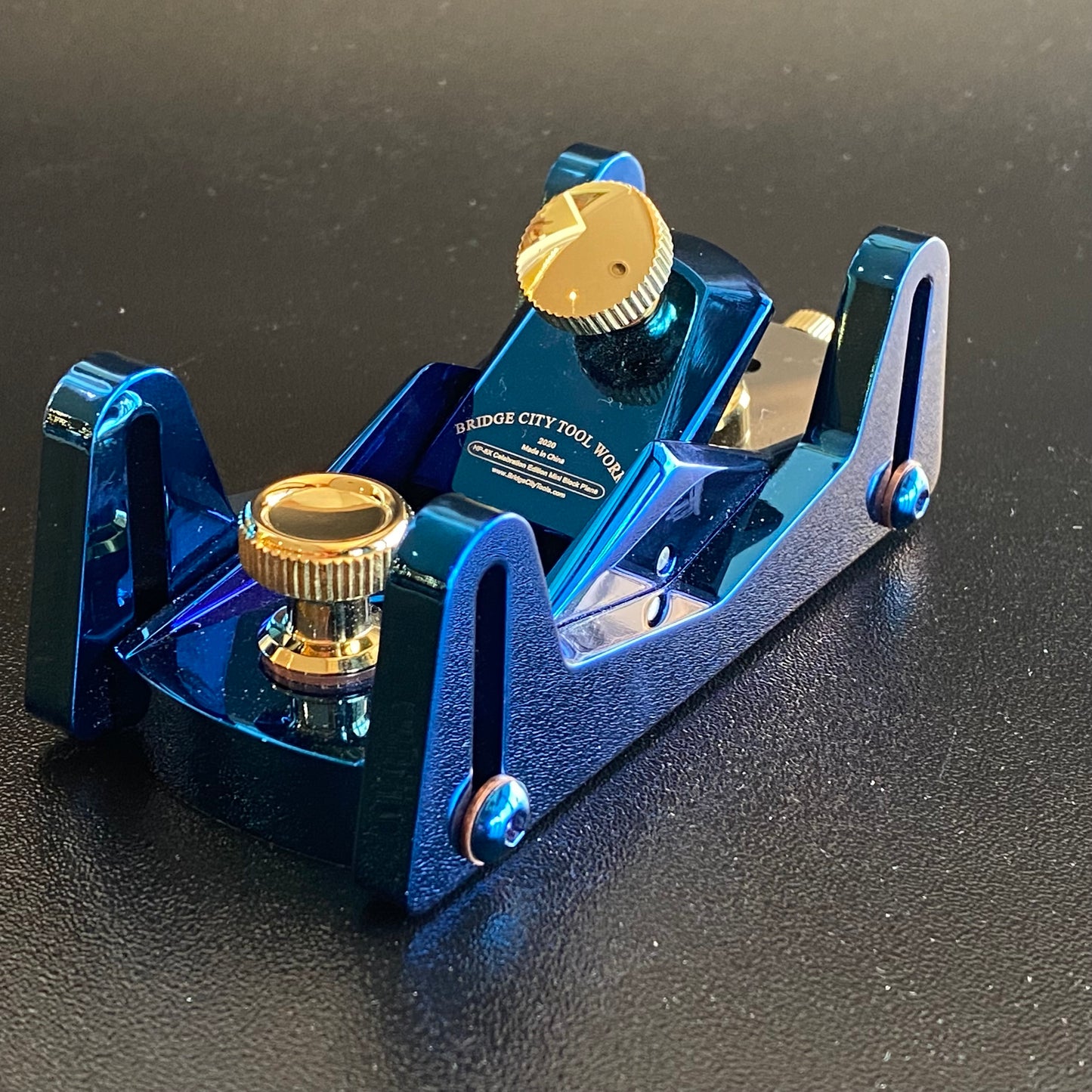 SOLD BC13 Contemporary BRIDGE CITY TOOL WORKS Celebration Edition Sapphire Blue HP-8X mini BLOCK PLANE