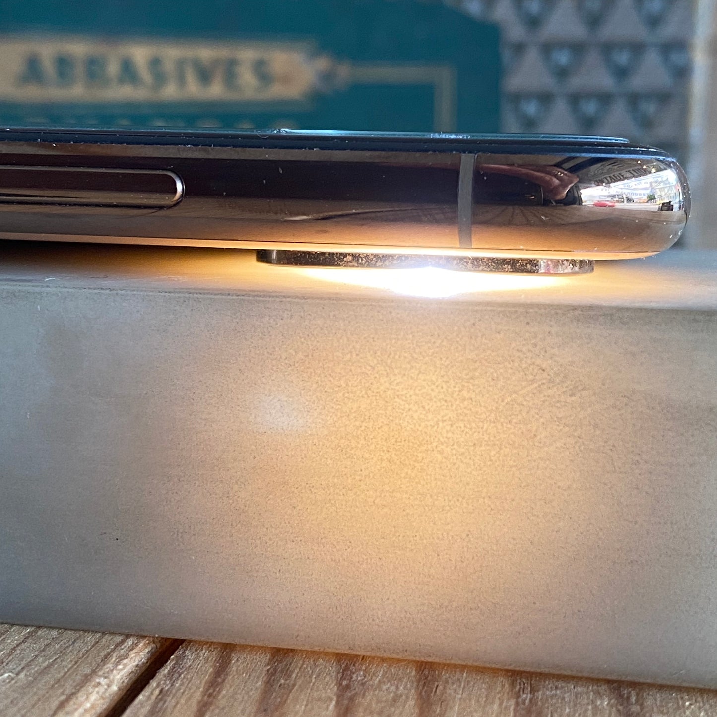 SOLD Vintage NORTON PIKE HARD TRANSLUCENT ARKANSAS natural sharpening stone A7