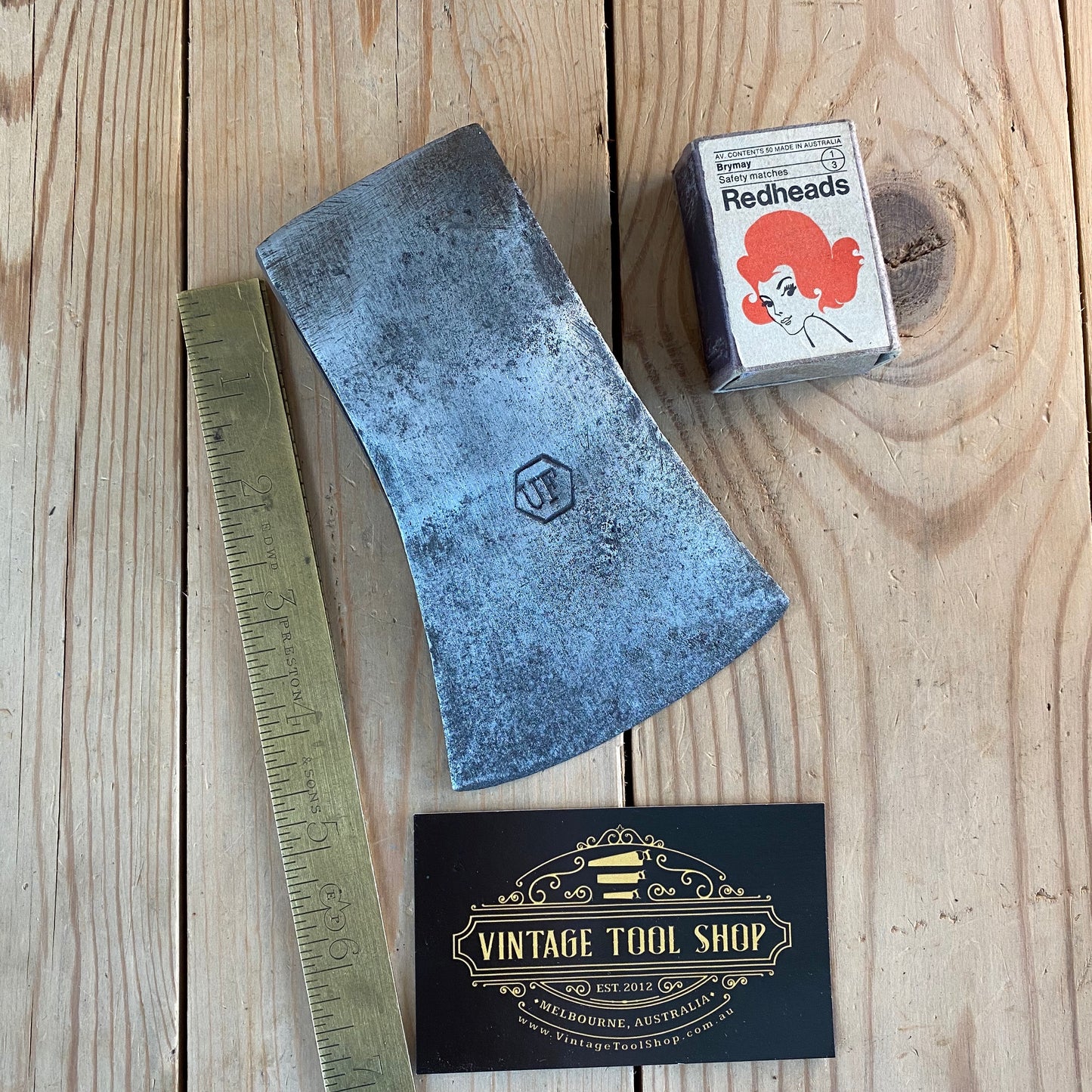 SOLD Vintage URAFORS BRUKS UF Sweden Hatchet head T6868