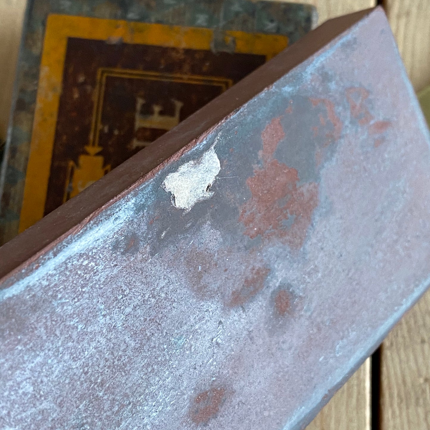 SOLD Vintage NORTON PIKE Koening barber hone sharpening stone A42