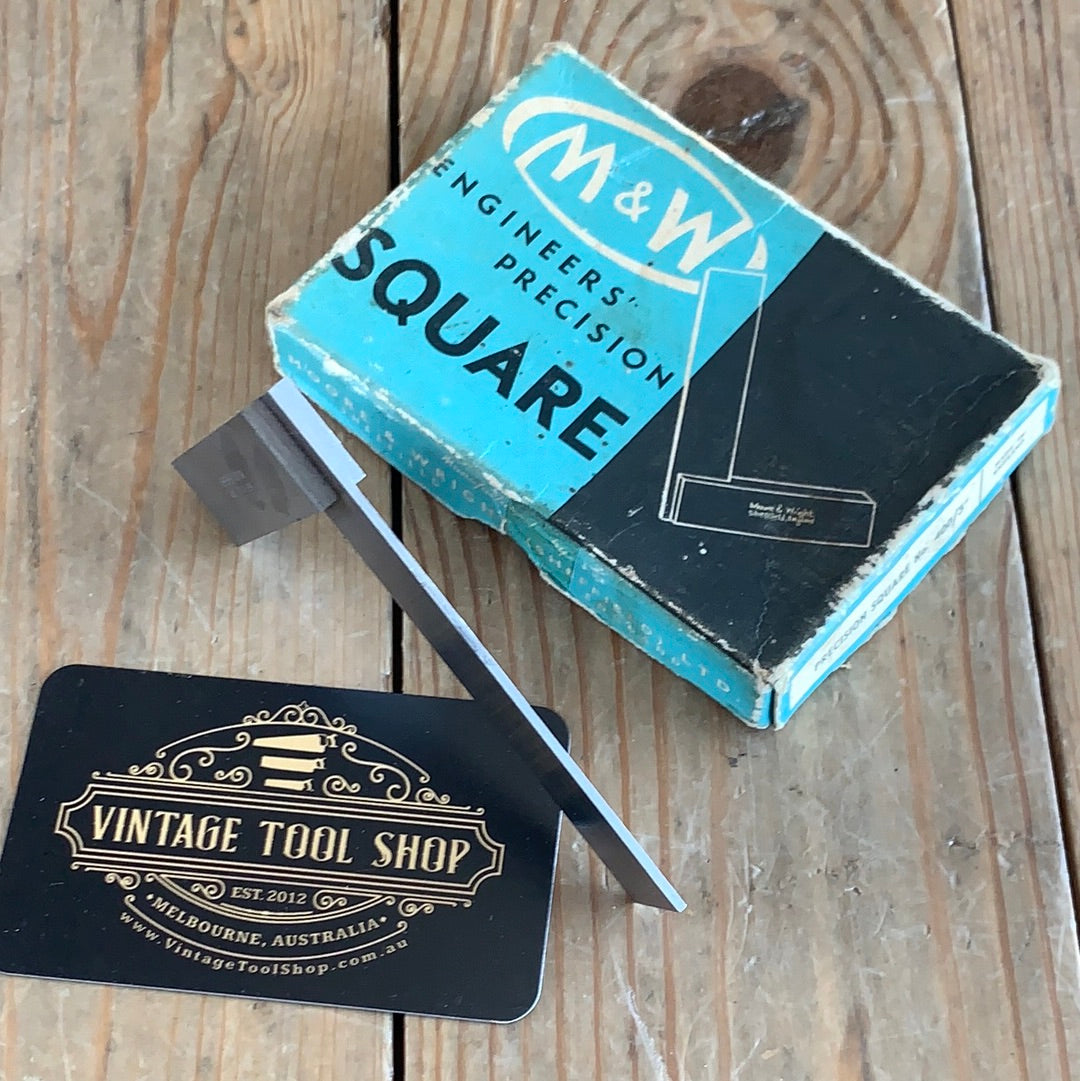 SOLD Vintage MOORE & WRIGHT England Engineers SQUARE IOB P185