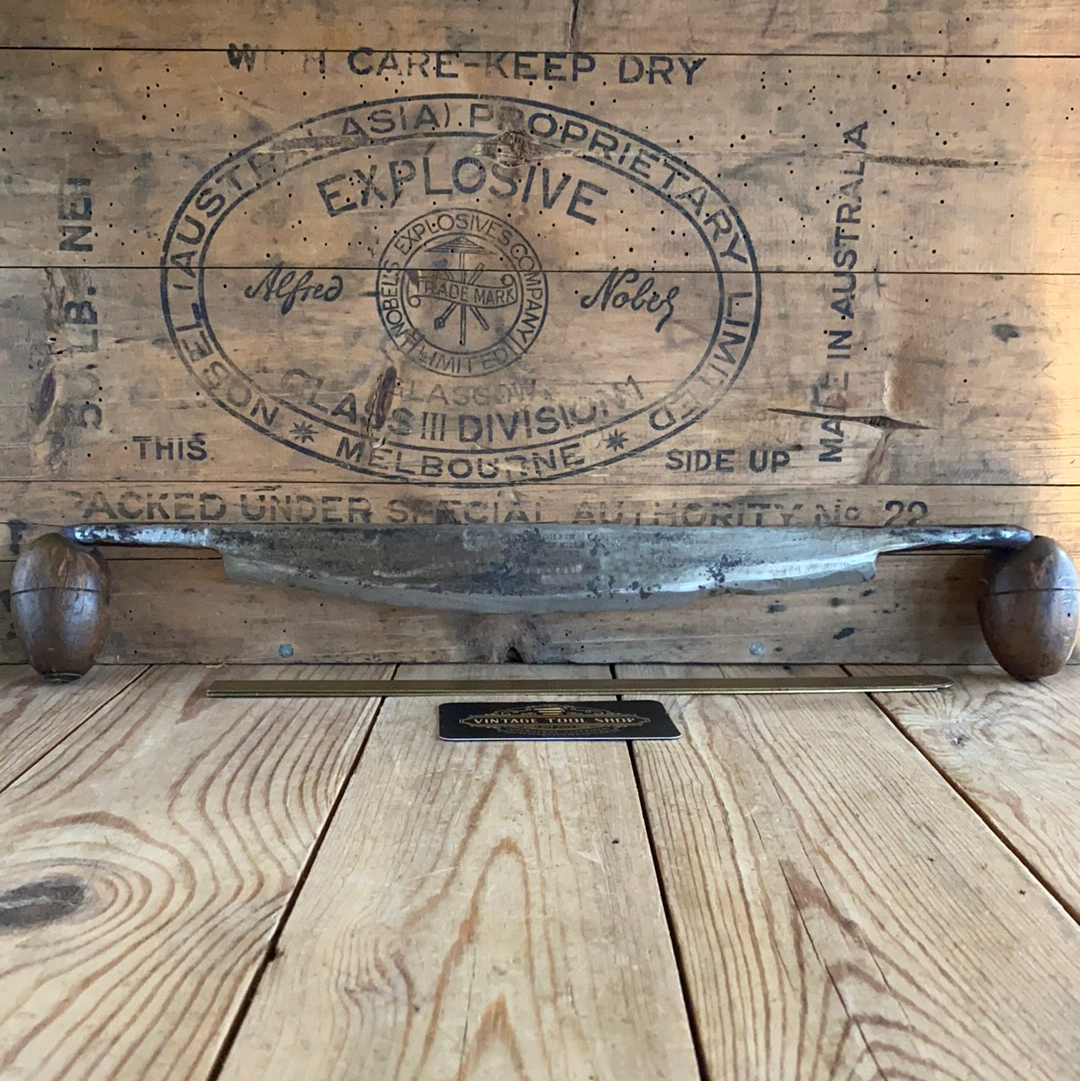 SOLD Vintage GILPIN England 11” DRAWKNIFE draw knife T8071