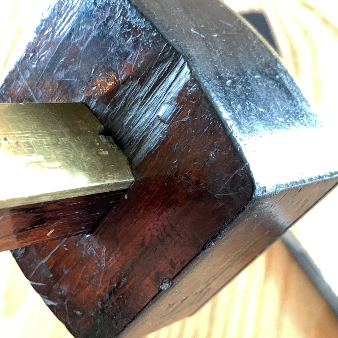 G78 Vintage fancy Rob. SORBY England Rosewood BRASS Mortise GAUGE