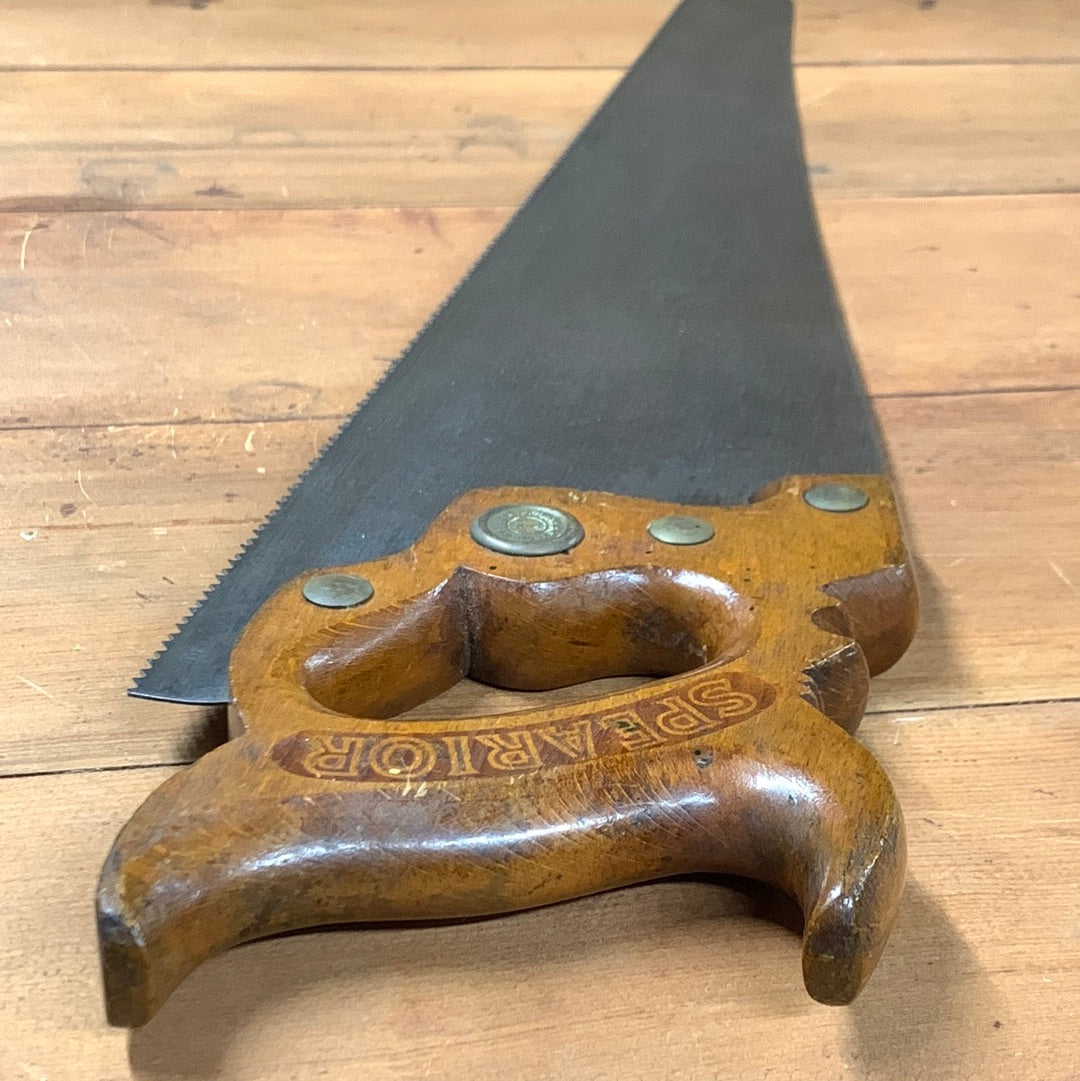 SOLD S476 Vintage SHARP! Premium Quality SPEAR & JACKSON No.88A Xcut hand SAW