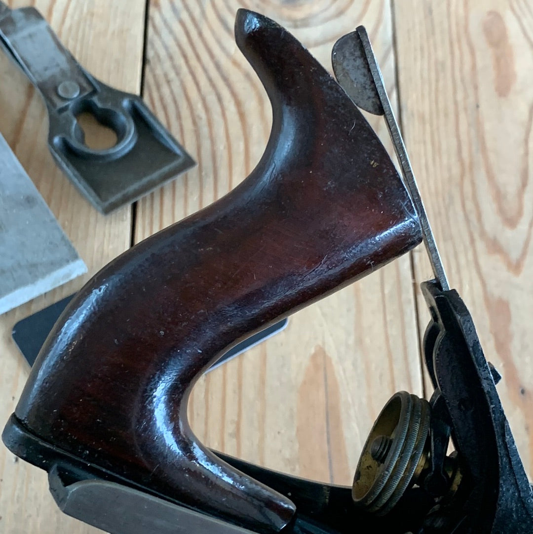 SOLD N107 Vintage STANLEY USA No.3 PLANE Sweetheart era with Rosewood handles