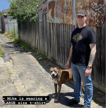 Black VINTAGE TOOL SHOP Gold logo 100% Cotton T-SHIRT Size S-3XL