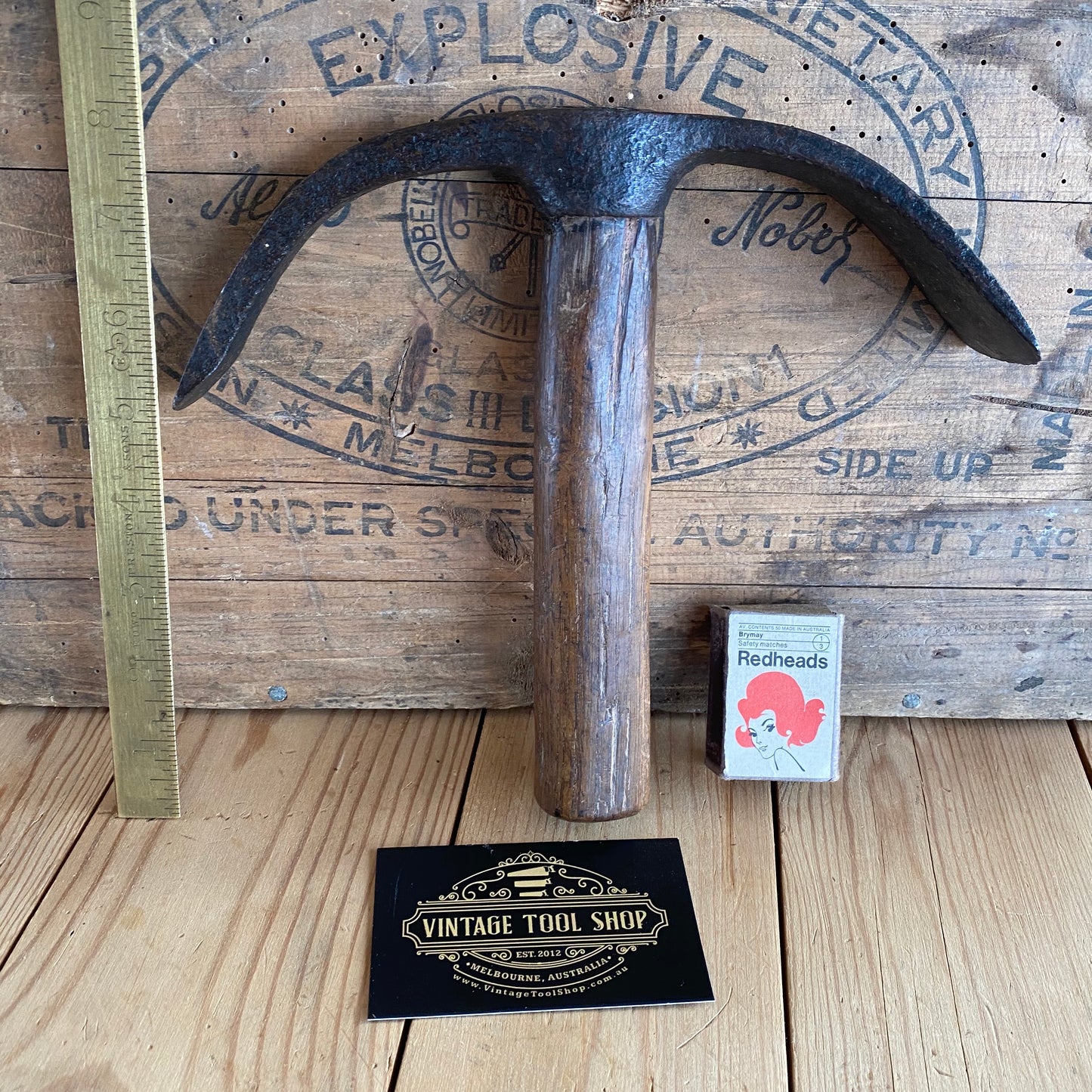 SOLD Antique French YOKE makers ADZE Y52