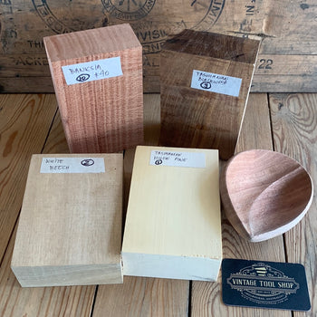 GH New! 1x assorted (Australian) timber CARVING BLOCK 147x93x48mm