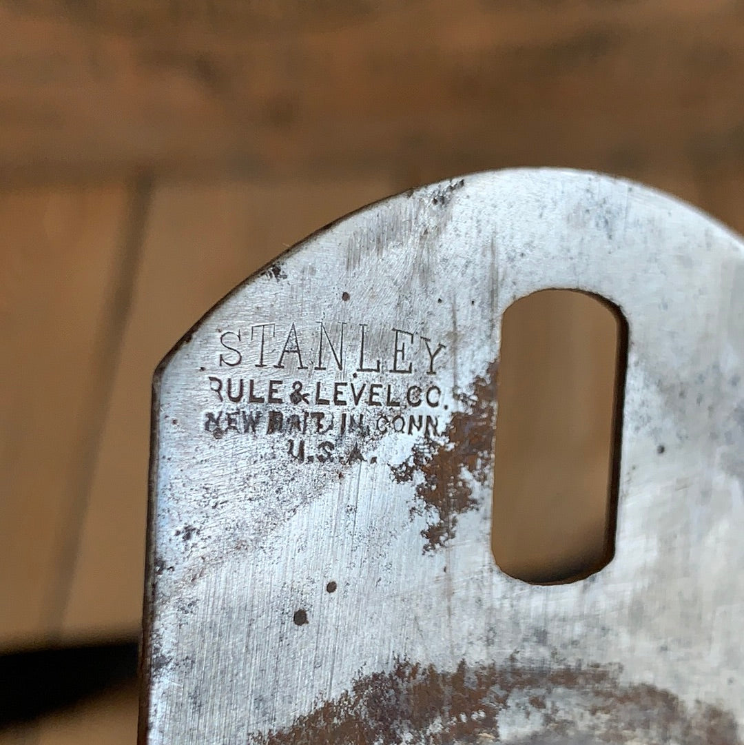 SOLD Vintage STANLEY Rule & Level No.55 curved CONCAVE spoke shave SPOKESHAVE P54