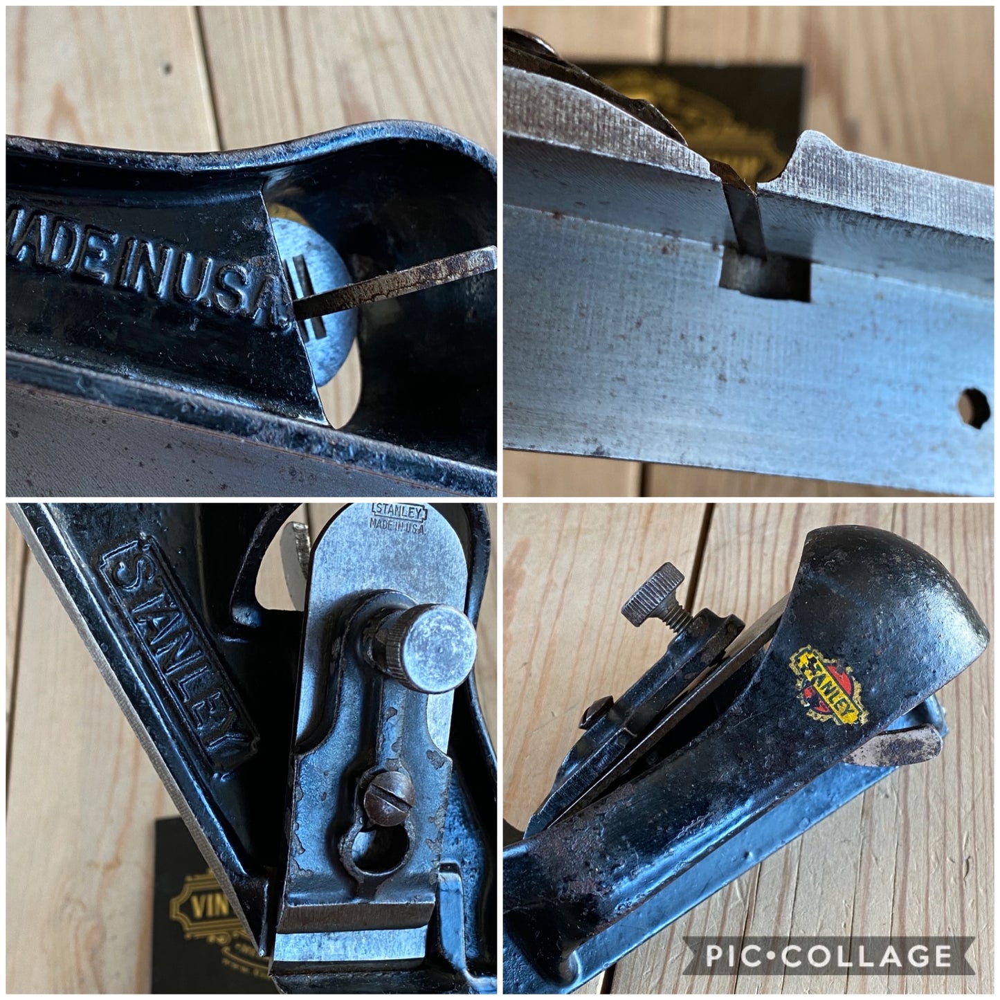 SOLD Vintage STANLEY No.95 Edge trimming PLANE T7123