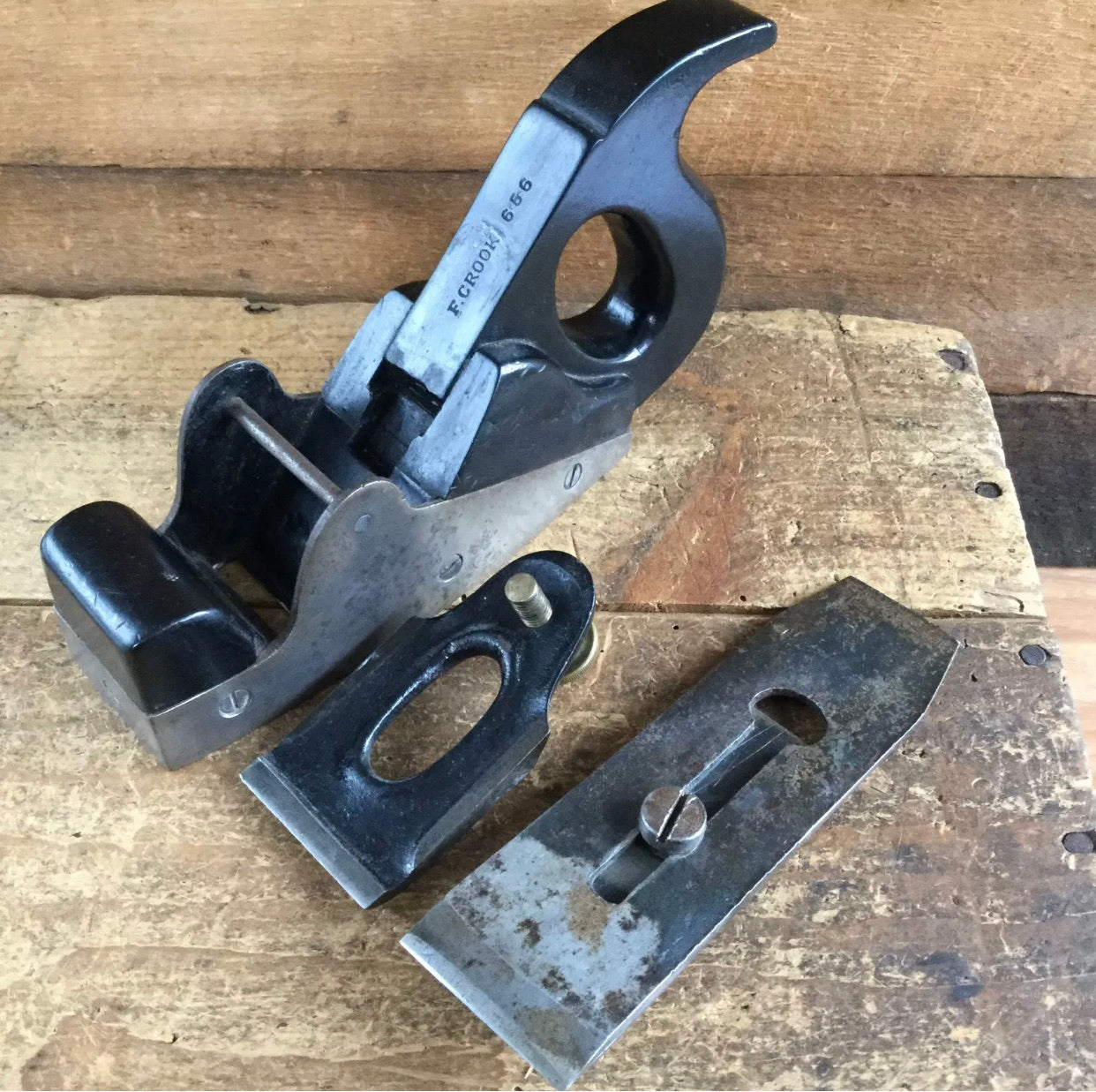 RARE Antique PRESTON PATENTED Infill Smoothing PLANE