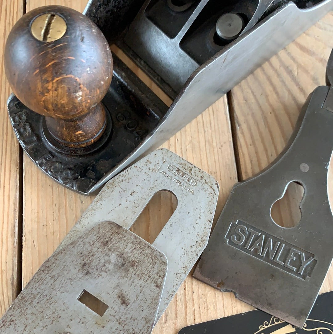 SOLD T9279 Vintage STANLEY No.4 BED ROCK Smoothing PLANE