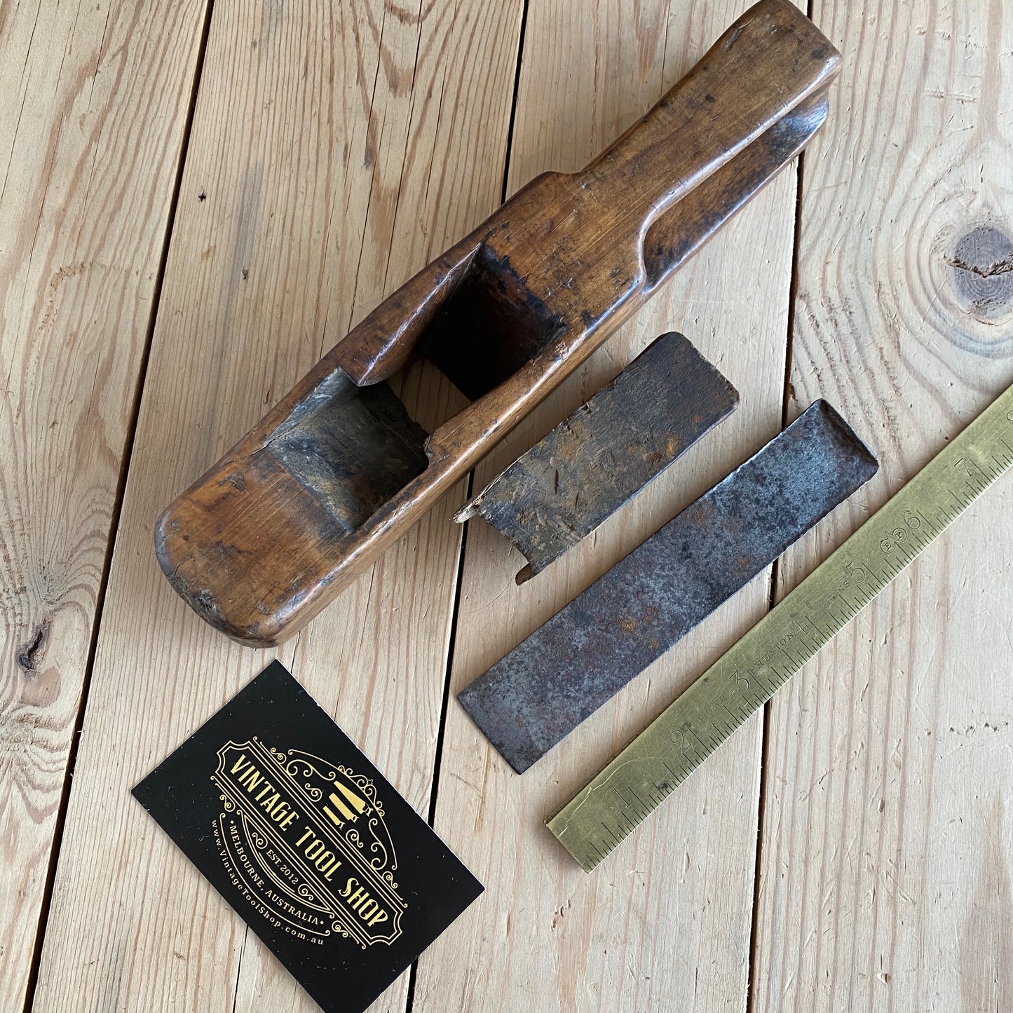 SOLD Antique FRENCH ROMAN style SCRUB PLANE Y1536