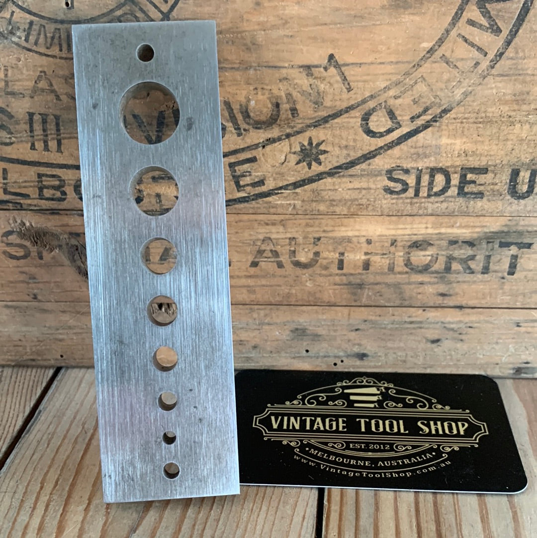 SOLD T9590 Vintage LIE NIELSEN USA made DOWEL PLATE