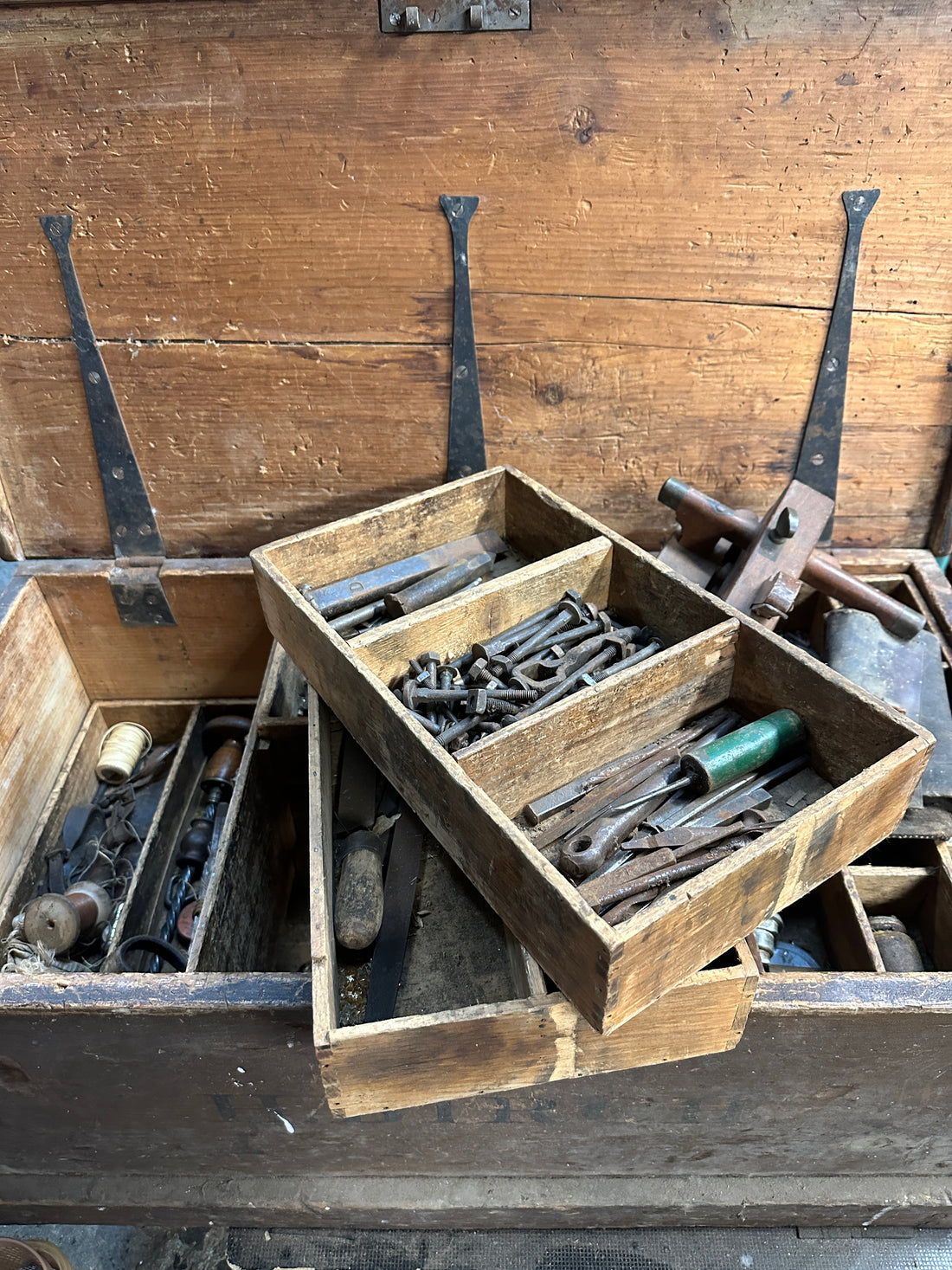 Episode 6 TOOL STORIES - 100+ year old pattern makers TOOL CHEST and contents