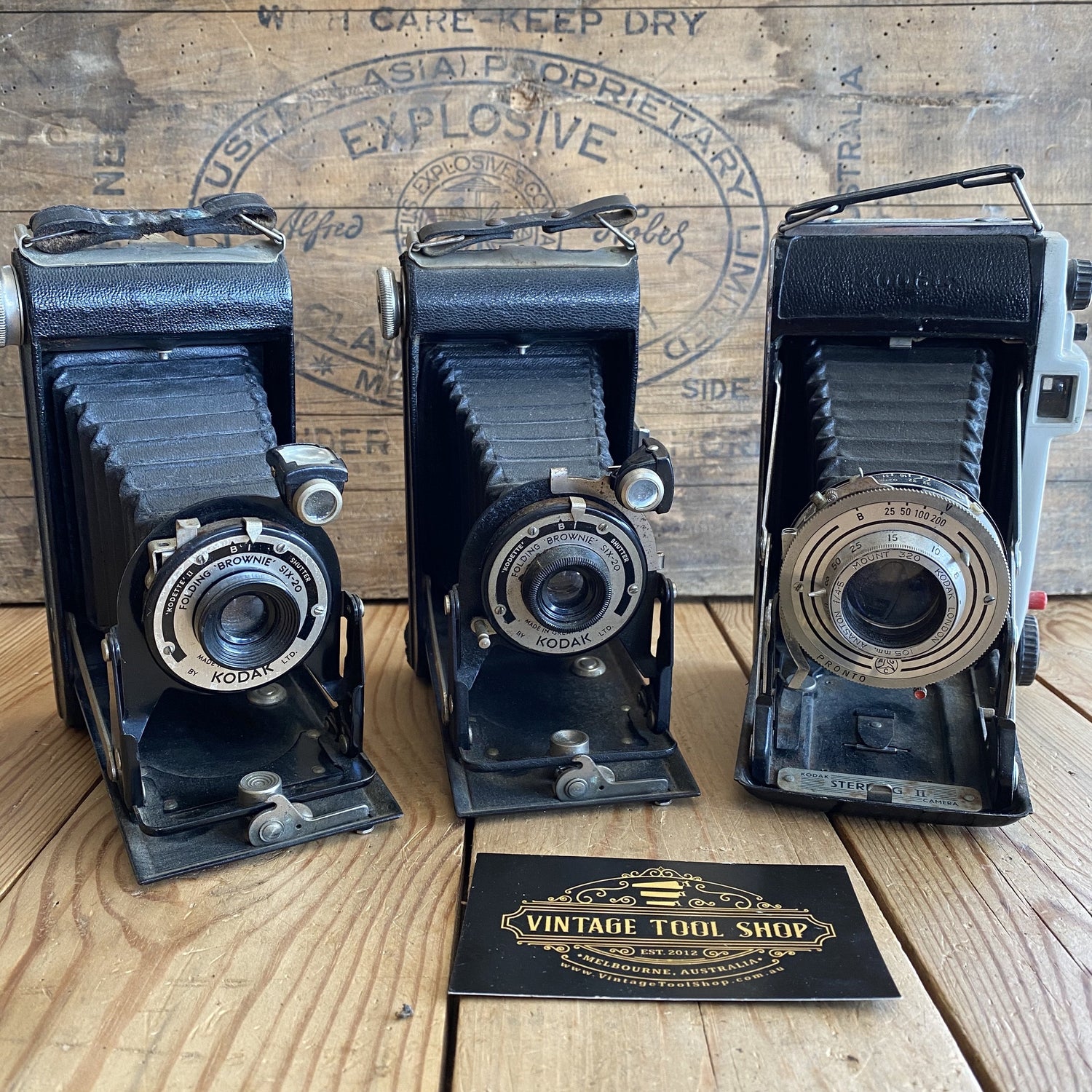 movie prop camera kodak antique black phone
