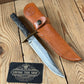 K60 Vintage Original German BOWIE KNIFE in leather sheath