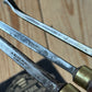 N1750 Vintage set of 3 x English made SPOON GOUGES Carving chisels