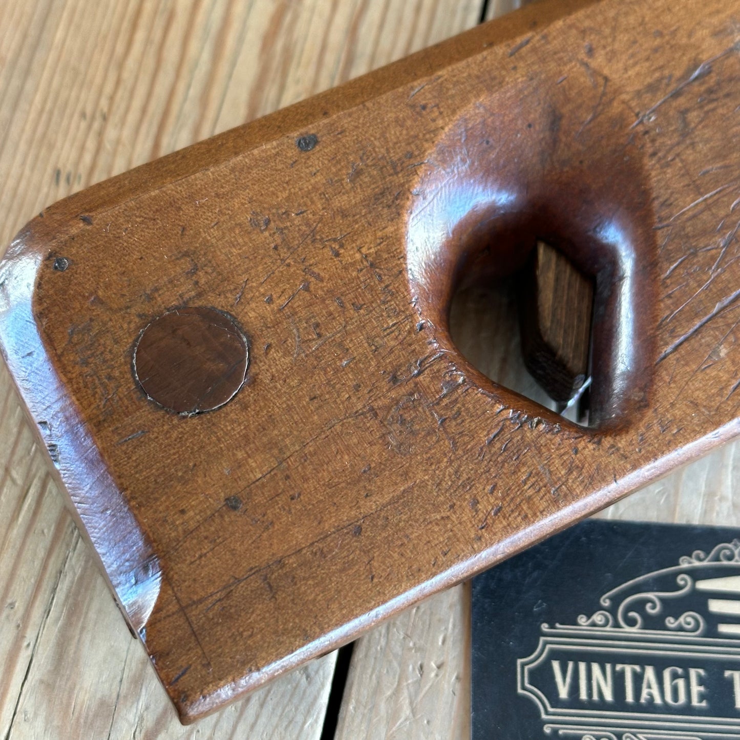 Y104 Antique FRENCH FRUITWOOD Tonguing PLANE