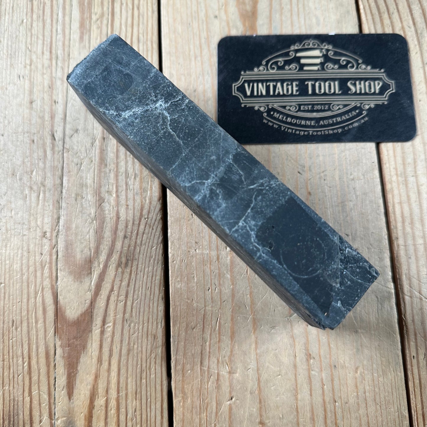 A379 Vintage BROWN TURKEY STONE of the Levant Natural Sharpening OILSTONE