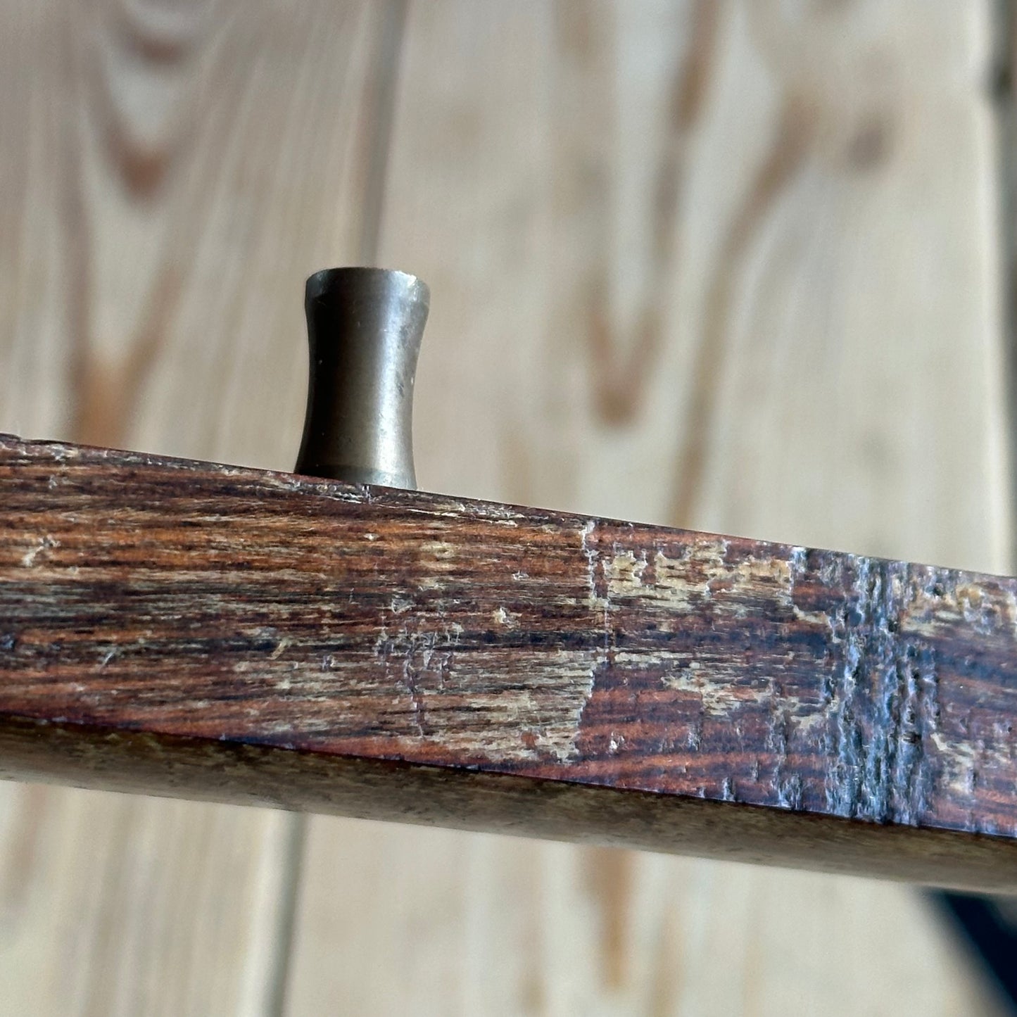 H1960 Vintage CLAY of England Rosewood and BRASS Mortise GAUGE
