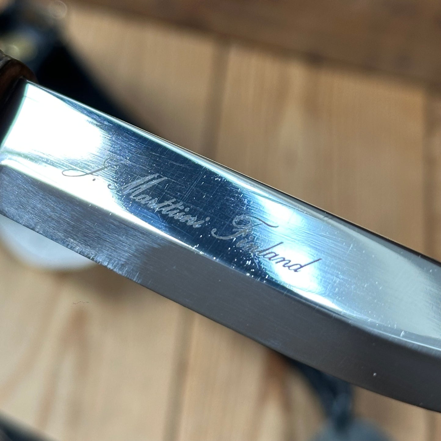 K36 Vintage Original Finnish MARTTIINI FINLAND EAGLE HEAD Puukko KNIFE