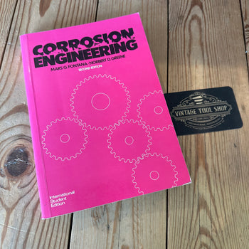XBN60 Vintage 1984 Corrosion Engineering 2nd edition BOOK by M.G.Fontana and N.D.Greene