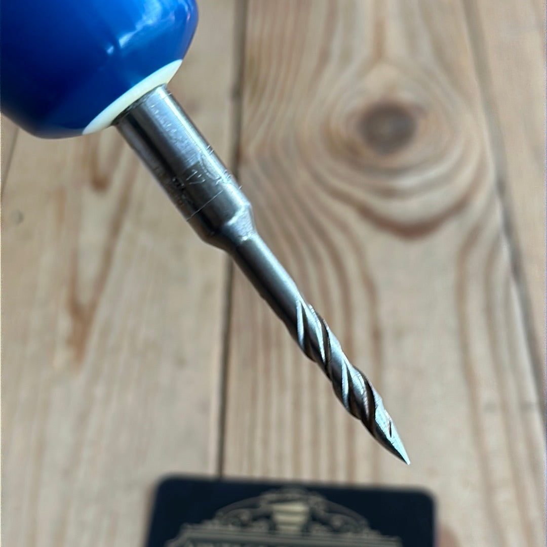 TR144 Repurposed Blue “2” POOL BALL awl by Tony Ralph