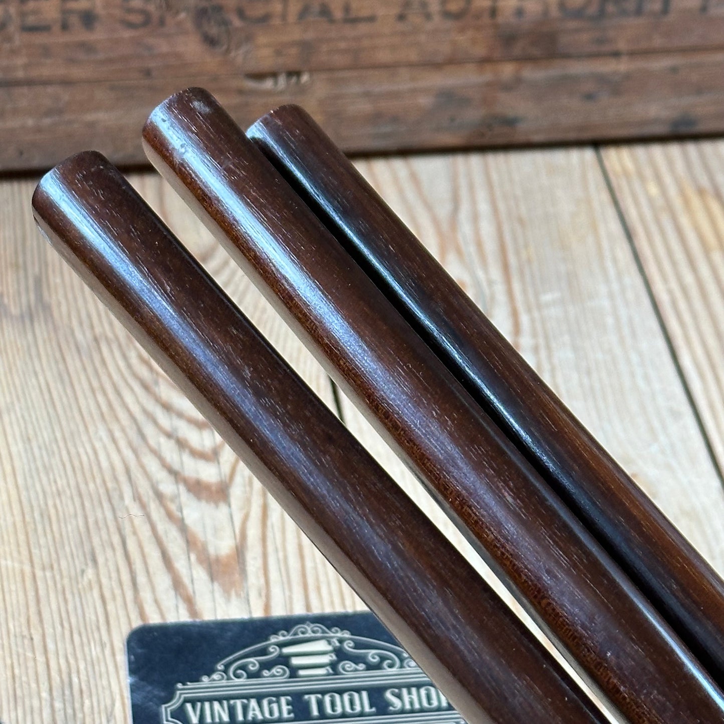 SOLD. N1697 INCREDIBLE! Vintage dated 1932 3x PRESENTATION Jewellers Metalworking HAMMERS