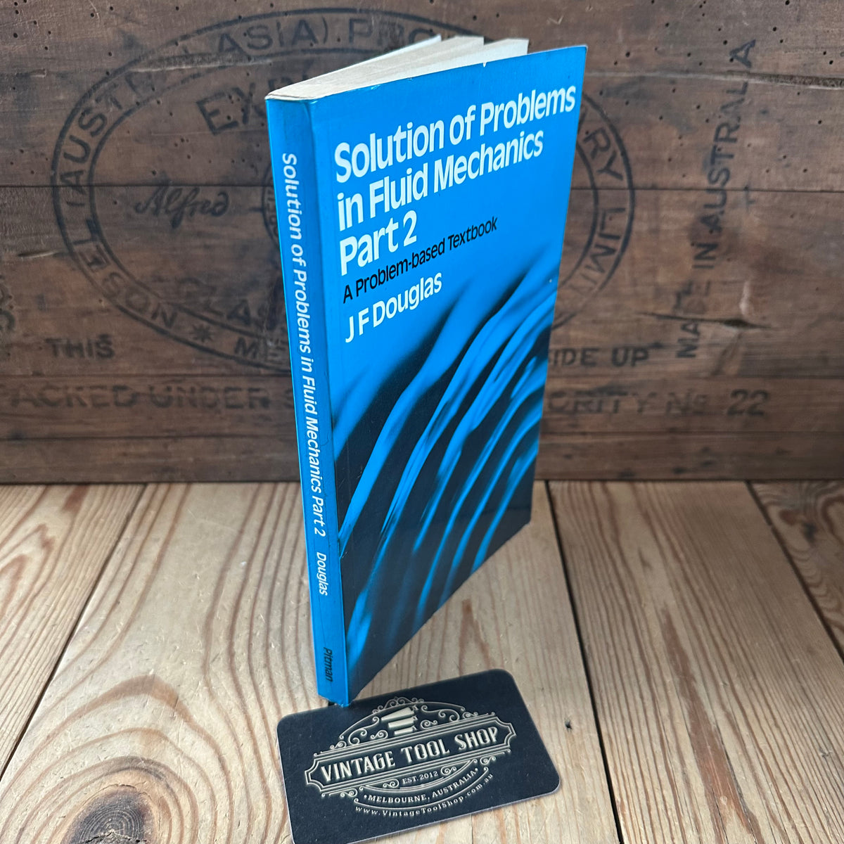 XBN159 Vintage BOOK SOLUTION of PROBLEMS in FLUID MECHANICS Part 2 A Problem Based Textbook by J.F.Douglas