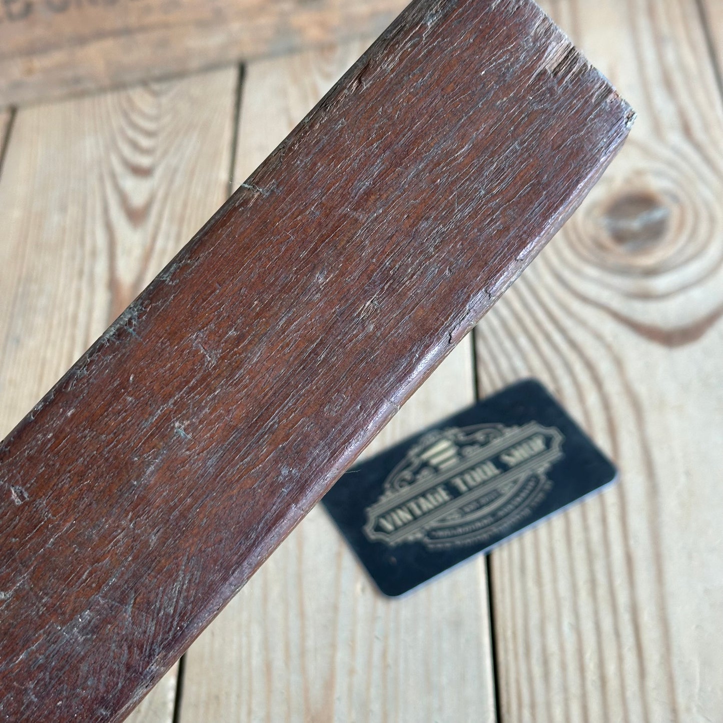 H2372 Vintage Lead DRESSING STICK plumbers mallet