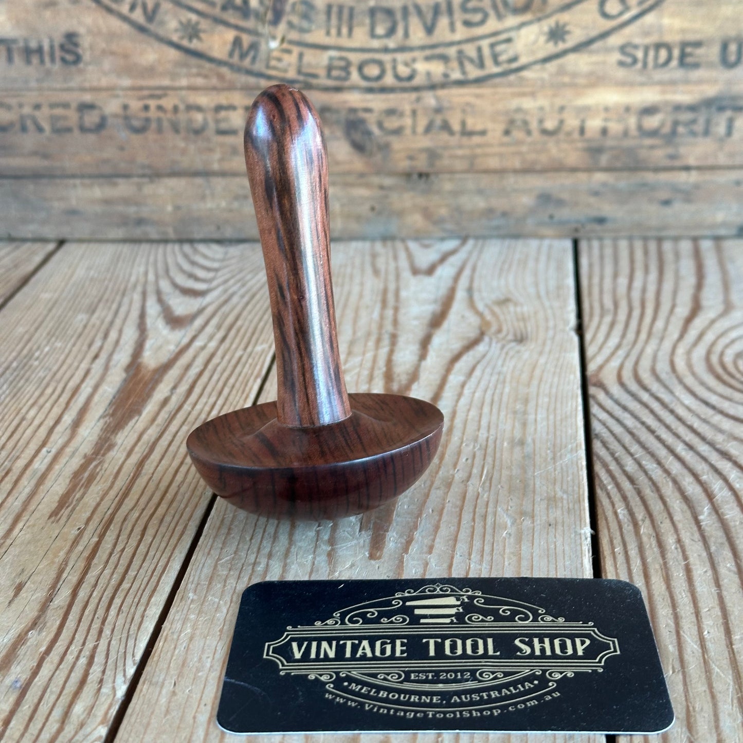 TS24-TS33 Australian made NEW! Tiger Myrtle DARNING MUSHROOM mending tool