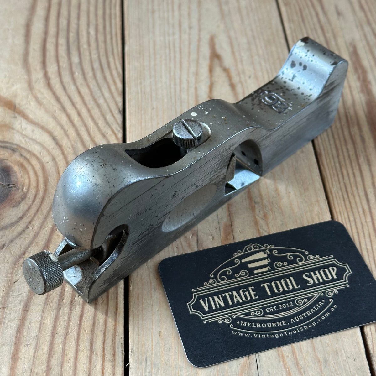 N1846 Vintage STANLEY USA 1907 No.93 Rabbet REBATE Shoulder CHISEL PLANE