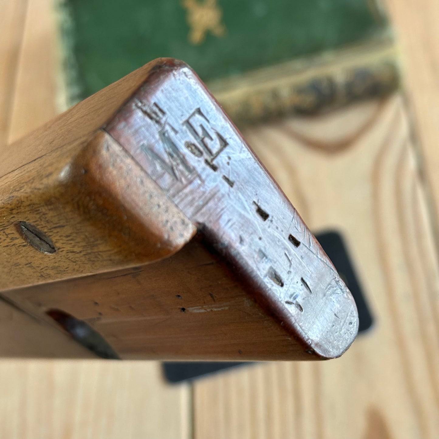 Y1804 Vintage COOL FRENCH Wooden HOLLOWING PLANE